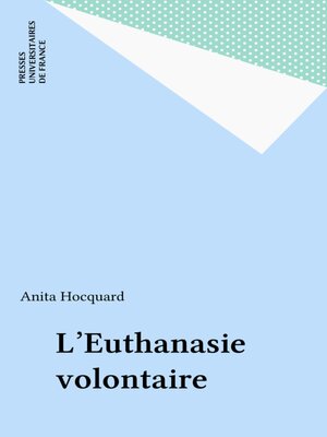 cover image of L'Euthanasie volontaire